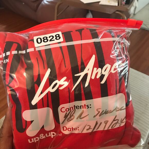 YR Hoodie Sweatshirt Women's XS Red  W/Drawstring Closure - Picture 8 of 8